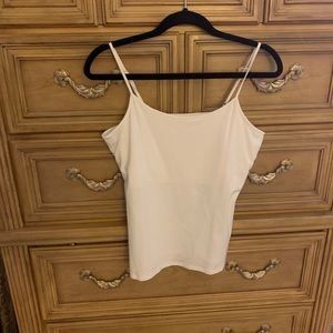 White nylon  camisole